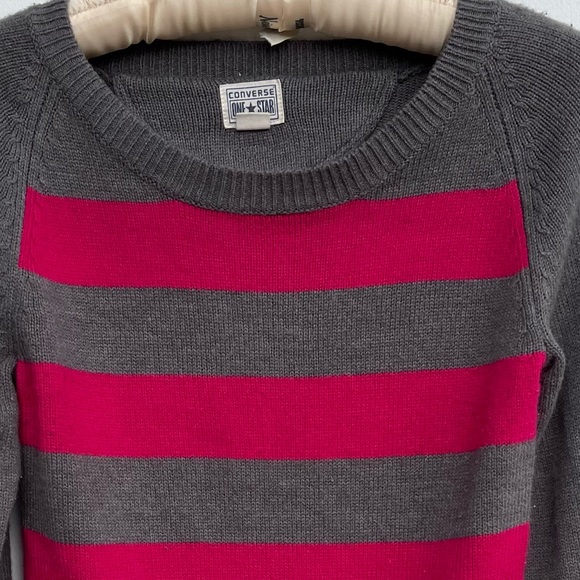 Converse One Star Striped Sweater Size S - Picture 5 of 8